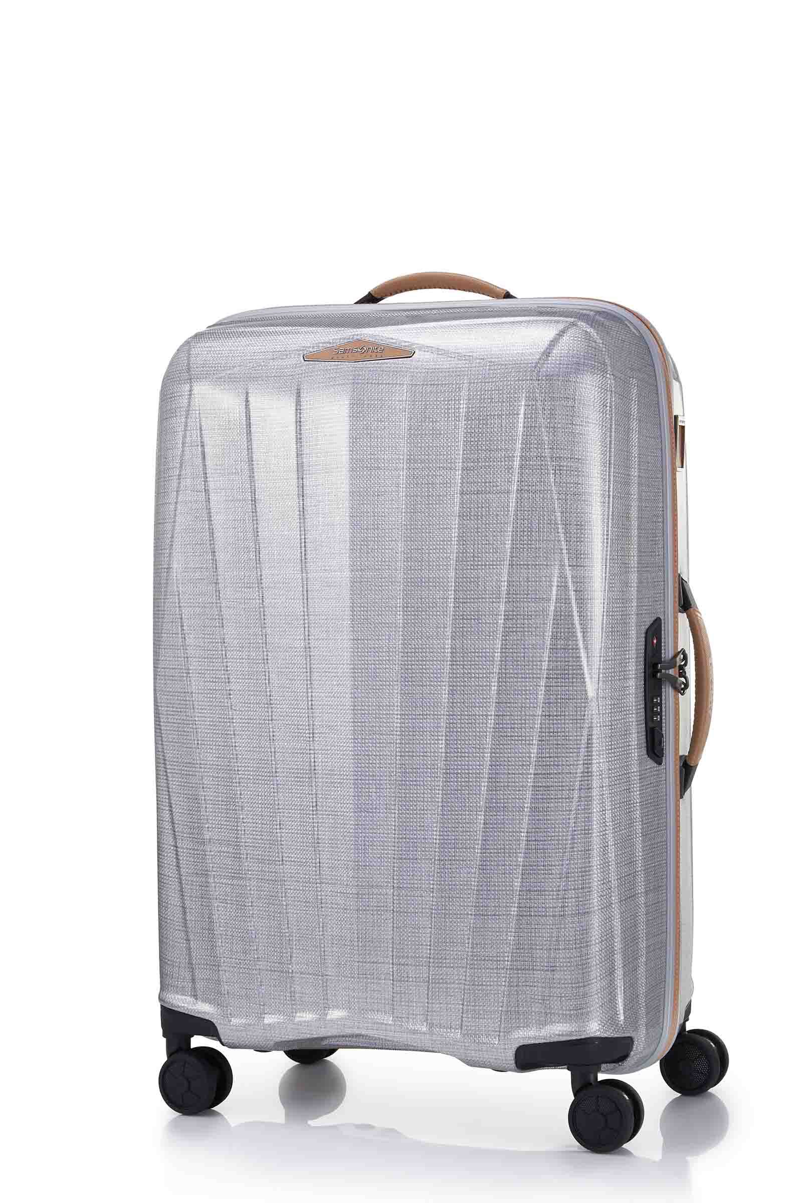 Samsonite Zipplus Carry On Luggage Silver Oxide | Costco