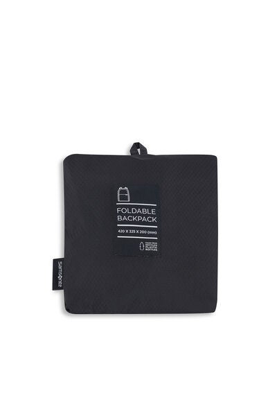 TRAVEL ESSENTIALS FOLDABLE BACKPACK
