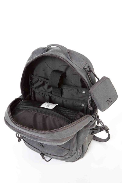 ZIION BUNGEE COTTON BACKPACK