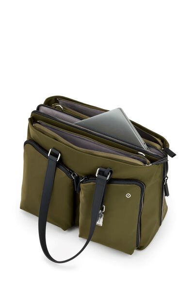 BLAZING SHOPPING BAG 14.1" 3 COMP  hi-res | Samsonite