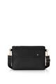 Valerie Shoulder Bag Black + Travel Essential Laptop Sleeve Iceberg Green   