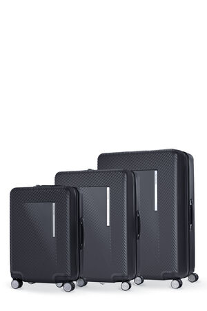 Samsonite Koper Hardcase Zipprix 3Pcs Set (20,25,28 Inch) - Black