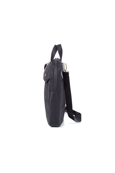 Valerie Laptop Bag Black + Travel Essential Laptop Sleeve Iceberg Green   