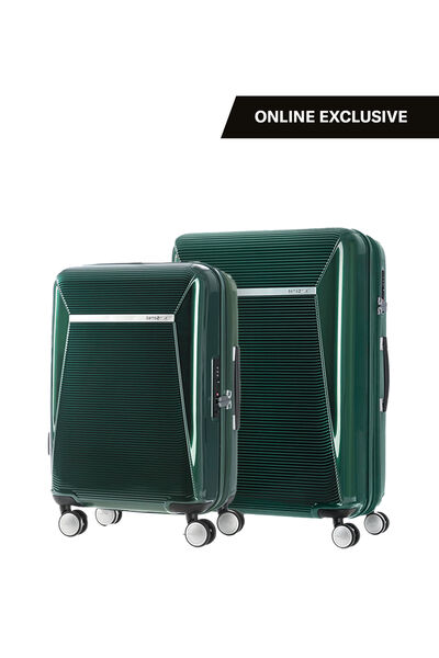Enwrap 2Pcs Set (20, 25 Inch) - Metallic Green