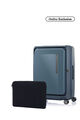 Zipprix FT Medium Navy + Travel Essential Laptop Sleeve Black     