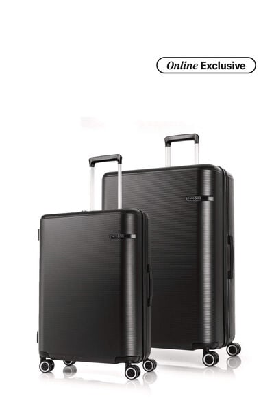 Samsonite Koper Hardcase Straren 2Pcs Set (20,24 Inch) - Black