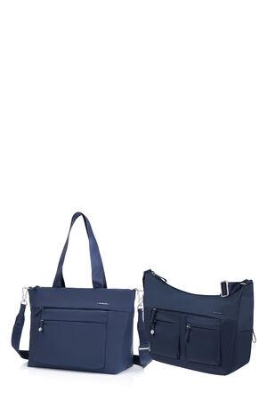Move 4.0 Shopping Bag + Shoulder Bag M Dark Blue