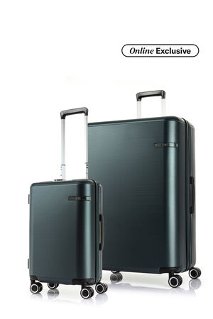 Samsonite Koper Hardcase Straren 2Pcs Set (20,28 Inch) -
            Green 
