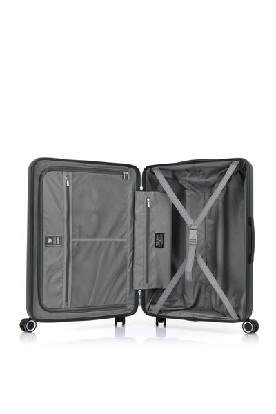 Samsonite Koper Hardcase Straren 2Pcs Set (24,28 Inch) - Green + Luggage Cover