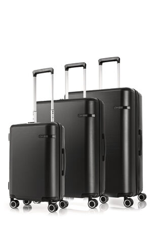 Samsonite Koper Hardcase Straren 3Pcs Set (20,24,28 Inch) - Matte Black