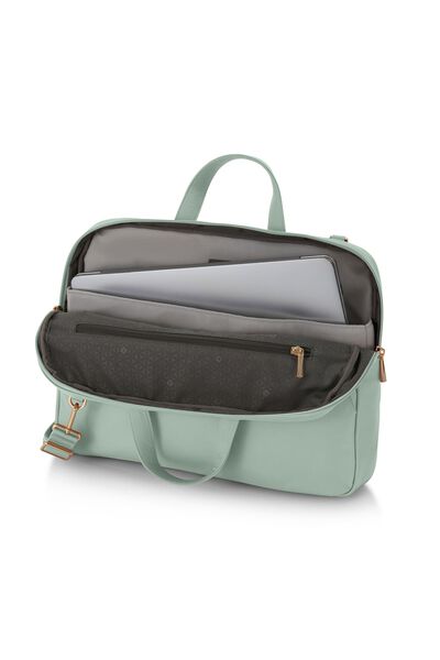 Valerie Laptop Bag Iceberg Green + Travel Essential Laptop Sleeve Iceberg Green