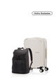 Bundle for Her Zenpod Cabin Ivory + Mobile Solution Eco            Backpack Black