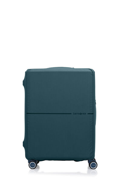 Samsonite Koper Hardcase Straren 2Pcs Set (24,28 Inch) - Black + Luggage Cover