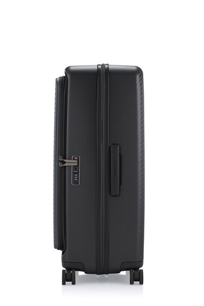 Zipprix FT Large Gun Metal + Travel Essential Laptop Sleeve Black      