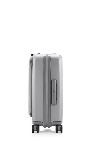 Zipprix FT Cabin Silver + Travel Essential Laptop Sleeve Black    