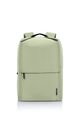 Lite-Geo Backpack Light Green + Travel Essential Laptop Sleeve Black      