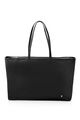Valerie Tote Bag W Zipper Black + Travel Essential Laptop Sleeve Iceberg Green   