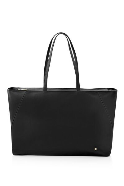 Valerie Tote Bag W Zipper Black + Travel Essential Laptop Sleeve Iceberg Green   