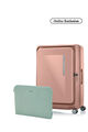 Zipprix FT Large Mocha + Travel Essential Laptop Sleeve Iceberg Green  