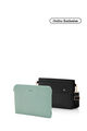 Valerie Shoulder Bag Black + Travel Essential Laptop Sleeve Iceberg Green   
