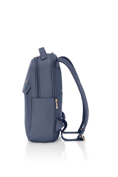 Valerie Backpack Vintage Blue + Travel Essential Laptop Sleeve Iceberg Green    