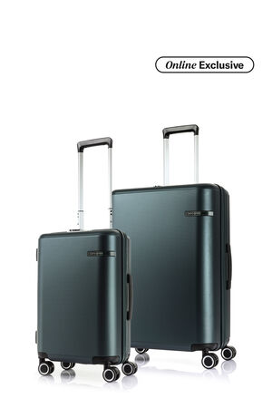 Samsonite Koper Hardcase Straren 2Pcs Set (20,24 Inch) -
            Green 