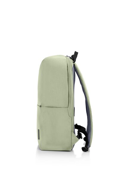 Lite-Geo Backpack Light Green + Travel Essential Laptop Sleeve Black      