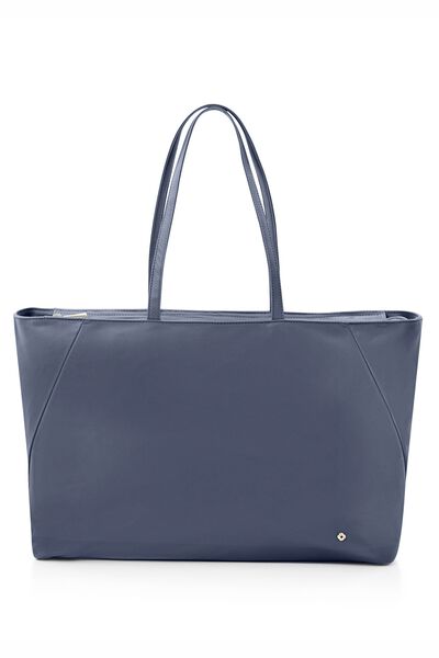 Valerie Tote Bag W Zipper Vintage Blue + Travel Essential Laptop Sleeve Iceberg Green    