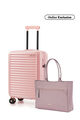 Samsonite Bundle Set Koper Toiis Blossom Cabin Powder Pink + Prudence Eco Tote Rose Taupe