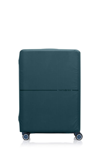 Samsonite Koper Hardcase Straren 2Pcs Set (24,28 Inch) - Black + Luggage Cover