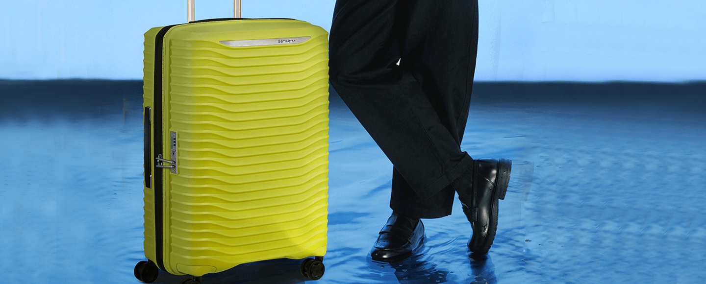 Samsonite Recycling Banner